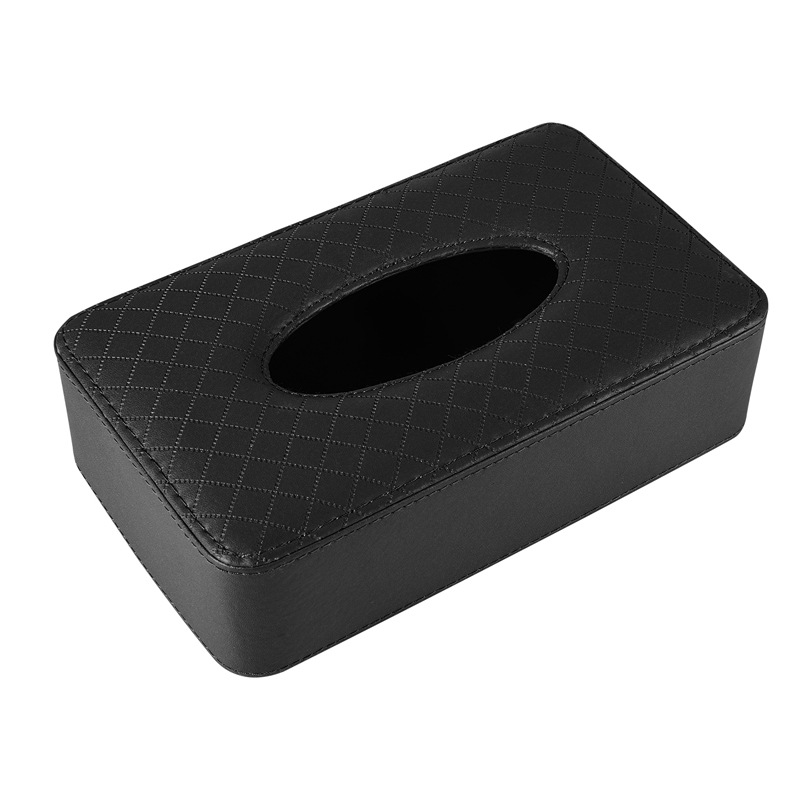 Caja de toallas para automóviles, sombrillas para automóviles, paquetes de toallas de cuero, cinturón de respaldo para asiento, toallas de papel para automóviles, interior del automóvil