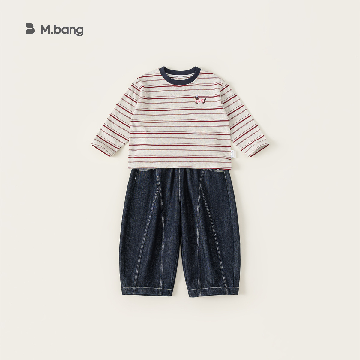 Red stripe (set) QY85080B
