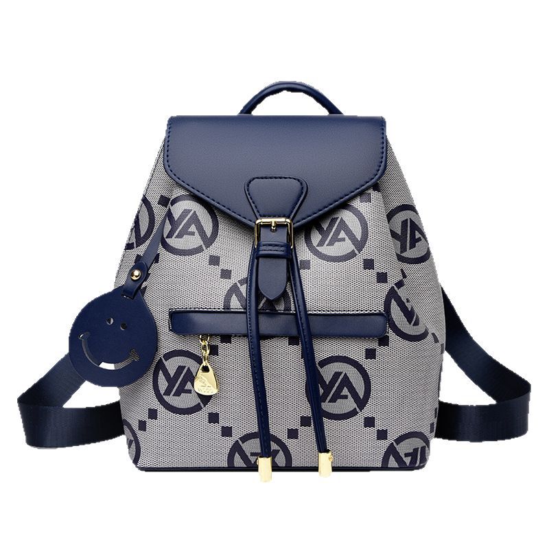 Mochila para mujer, mochila para presbicia retro de nicho de alta gama para mujer, moda transfronteriza, bolso escolar informal coreano de gran capacidad para mujer