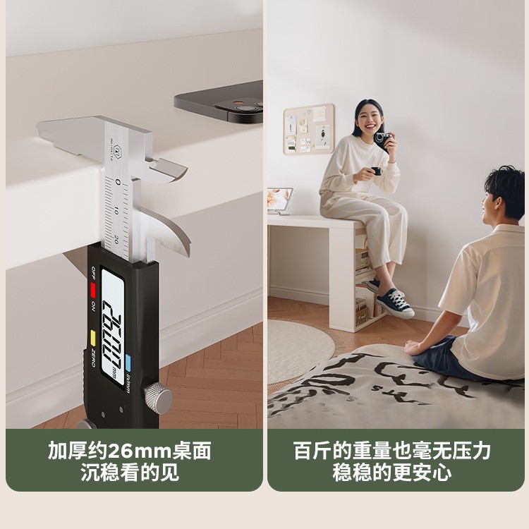 Escritorio doble, hogar, estudiante, computadora, escritorio, dormitorio, tocador para niñas, escritorio de esquina, estantería, escritorio integrado