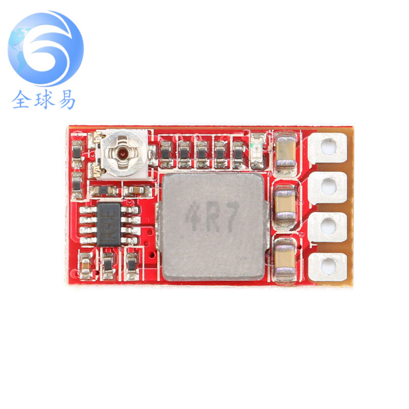 DC-DC 1.3A/3A可调降压电源模块 12V24V转5V3.3V 9V mini360航模
