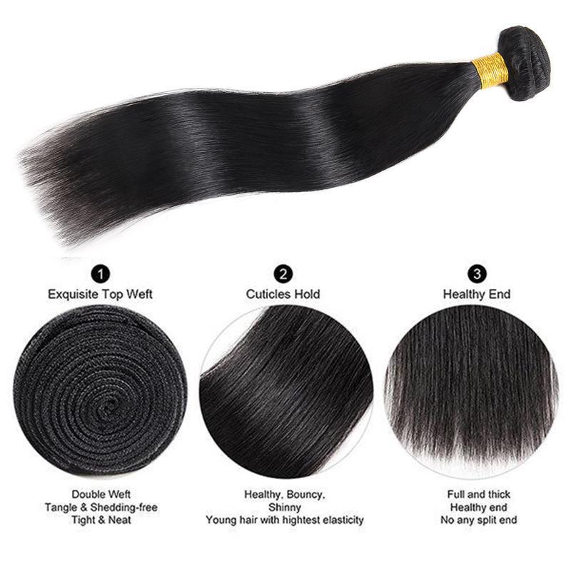 K2861 Aliexpress nueva pelucca transfronteriza, cabello recto brasileño, cabello ondulado