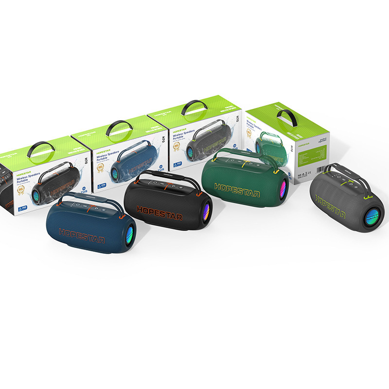 HOPESTAR H70 ポータブルワイヤレス Bluetooth スピーカーハイパワー屋外防水ポータブルオーディオカードサブウーファー|undefined