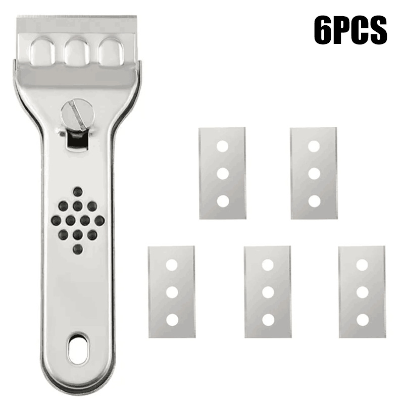 유리주걱 6종세트 [미끄럼방지 고무입자]