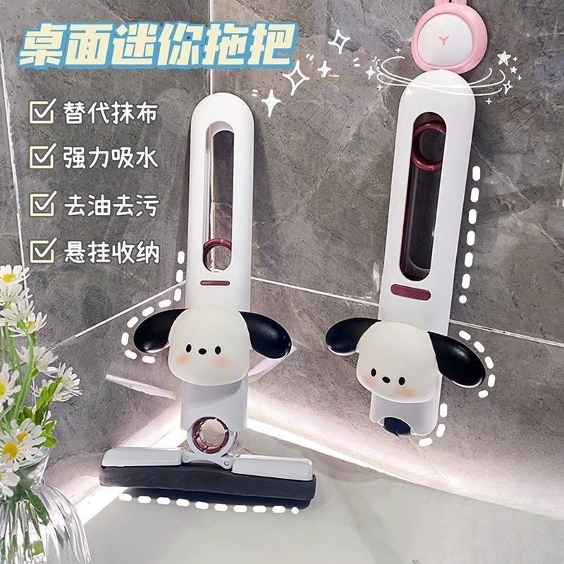 Desktop Mini Sponge Mop Kitchen Hands-Free Table Cleaning Tool Desktop Sponge Absorbent Cleaning Tool