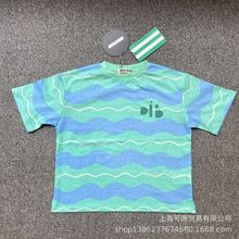 出口韩国外贸童装批发韩单denim in the box韩版外贸宽松t恤DIB