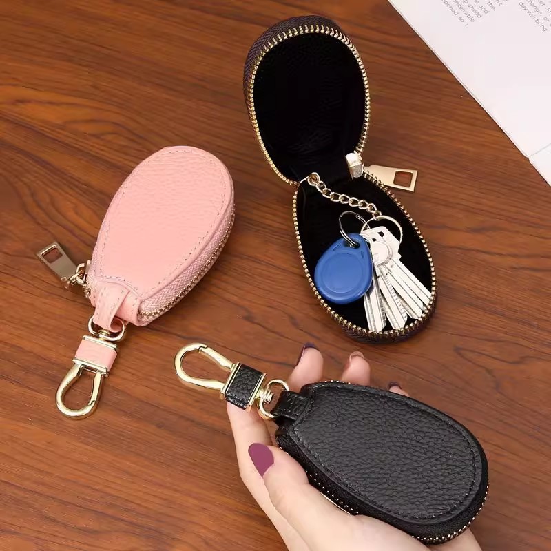 New Key Bag for Men and Women, Multifunctional New Mini Women's Bag, Large Capacity Men's Home Zipper Car Keychain