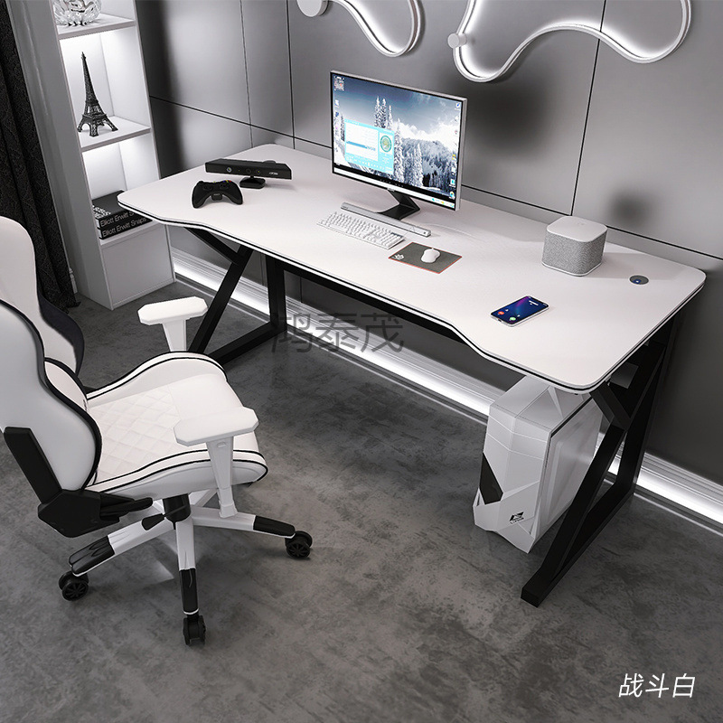 Htm1 Carbon E-Sports Table Desktop Computer Table Bedroom Home Desk Small Simple Table Net Red Anchor Game Table
