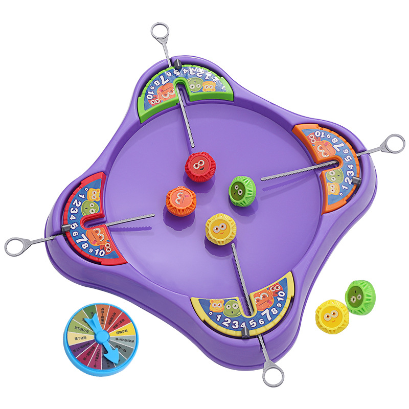 Juguete para niños y niñas multi-Persona mágica batalla giratoria doble rompecabezas grande