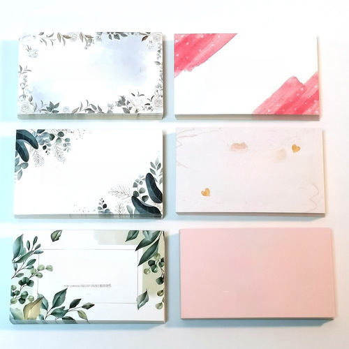 Amazon Cross-border Wholesale Green Leaf Thank You Greeting Card Copper Paper Card Thank You Gift Card Pink Packaging Card