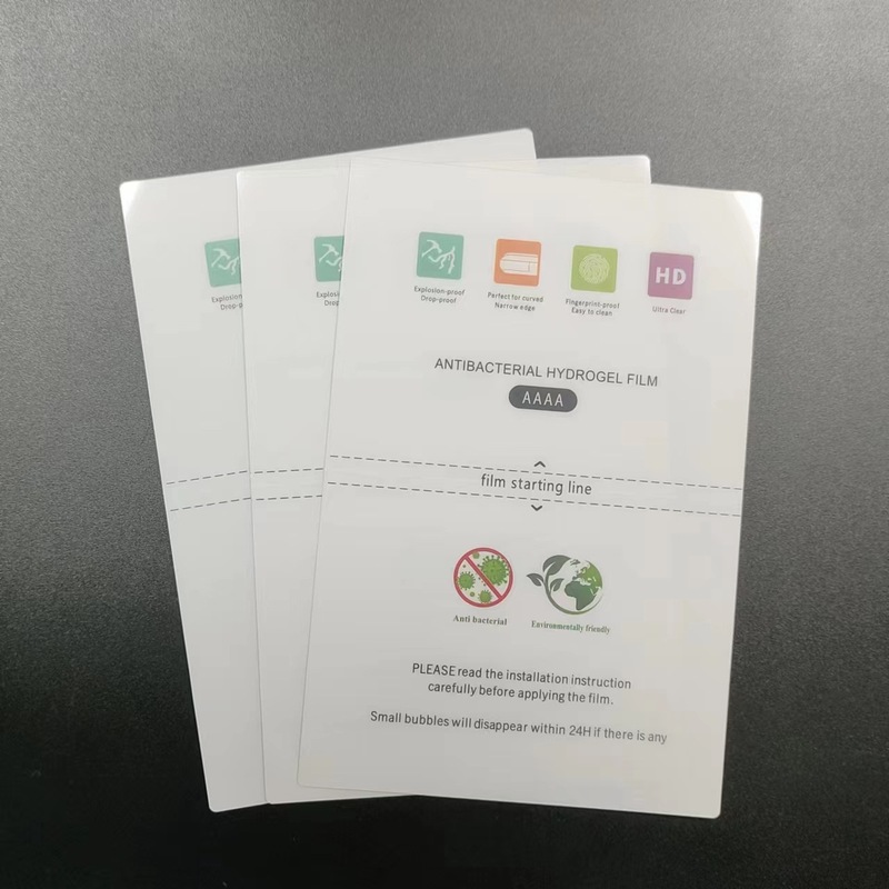 フィルム切断機専用TPU抗菌膜高精細環境保護静菌水凝固膜ブレード切膜機8インチ水凝固膜|undefined