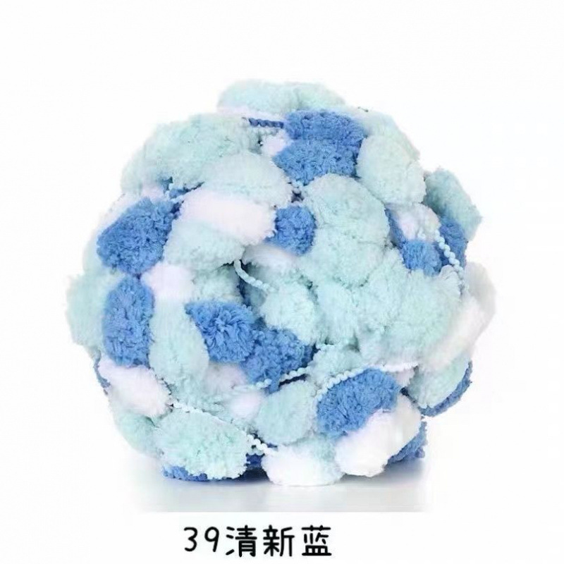 hilo gran perla al por mayor hilo trenzado manta bufandas hilo bola bola lana diy mano cojín hilo