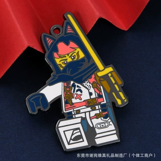 金属徽章定制钥匙扣挂件胸针饰品挂牌校徽汽车钥匙扣冰箱贴磁贴