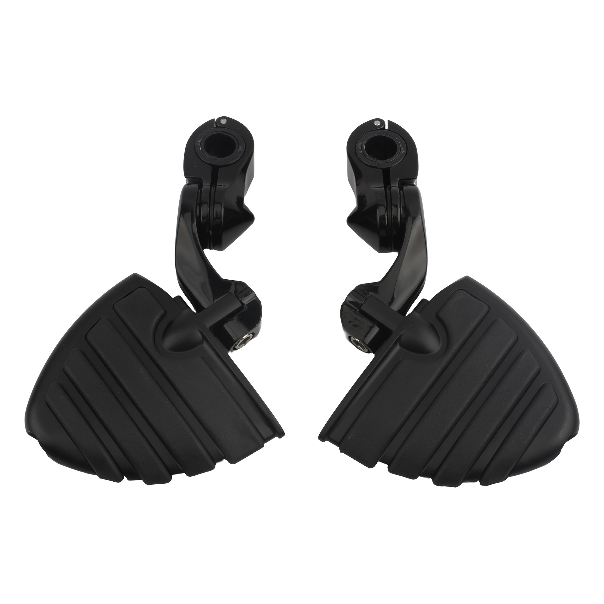 Motorcycle Foot Pedal Bracket Set Short Version for Harley Road King Street Glide Aluminum Alloy Leisure Footrest Modification Parts