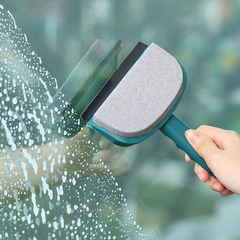 Dual-Sided Glass Cleaning Brush Household Mirror Window Wiper Glass Scrubber Cleaning Sponge Car Windshield Wiper