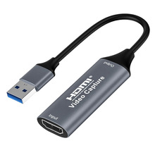 工厂直销USB转HDTV视频采集卡1080P高清4K游戏直播USB视频采集器