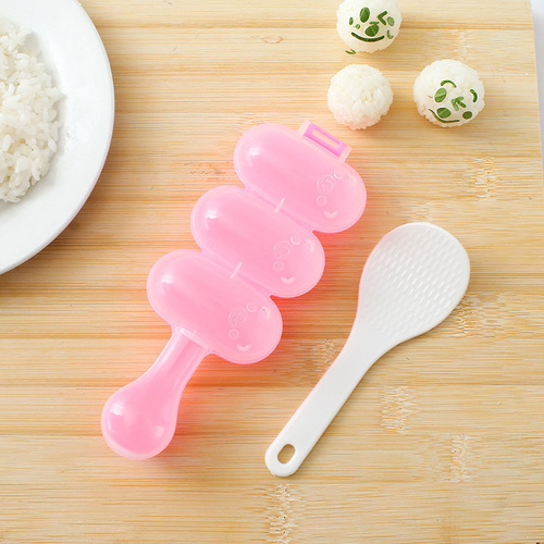Shake Rice Ball Mold Small Spherical Rice Ball 3-Mold Shake Rice Ball Artifact Rice Ball Mold