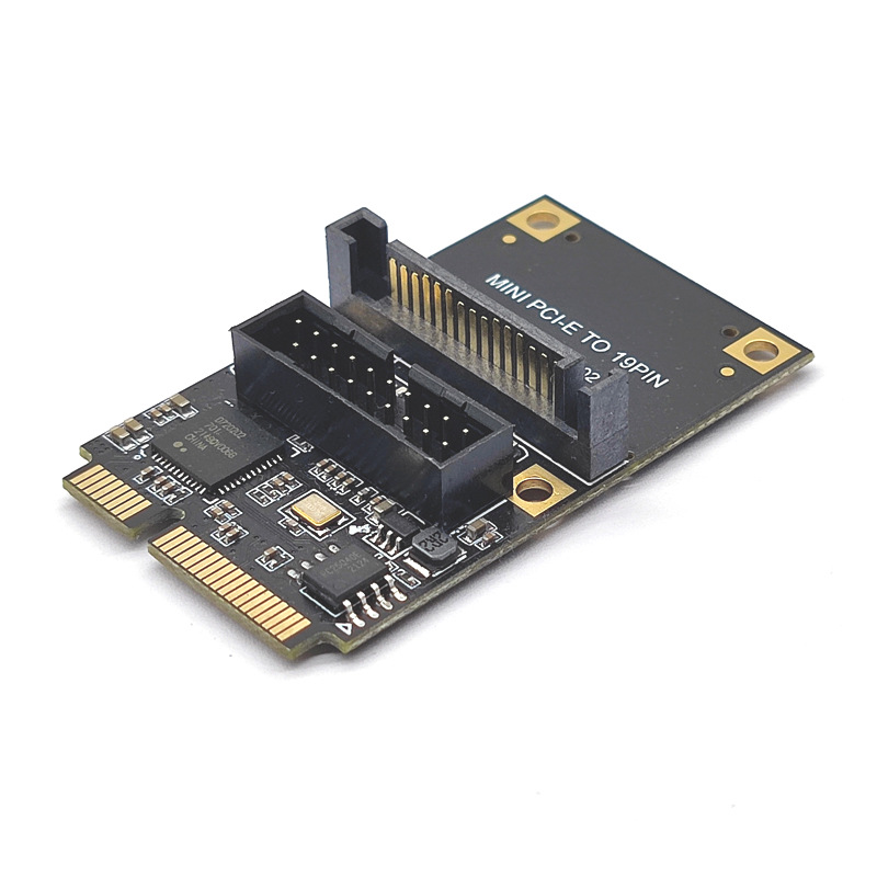 MINI PCI-EתUSB3.2 GEN1ǰ��19��5Gbps��չ��2��ת�ӿ�֧�ְ��