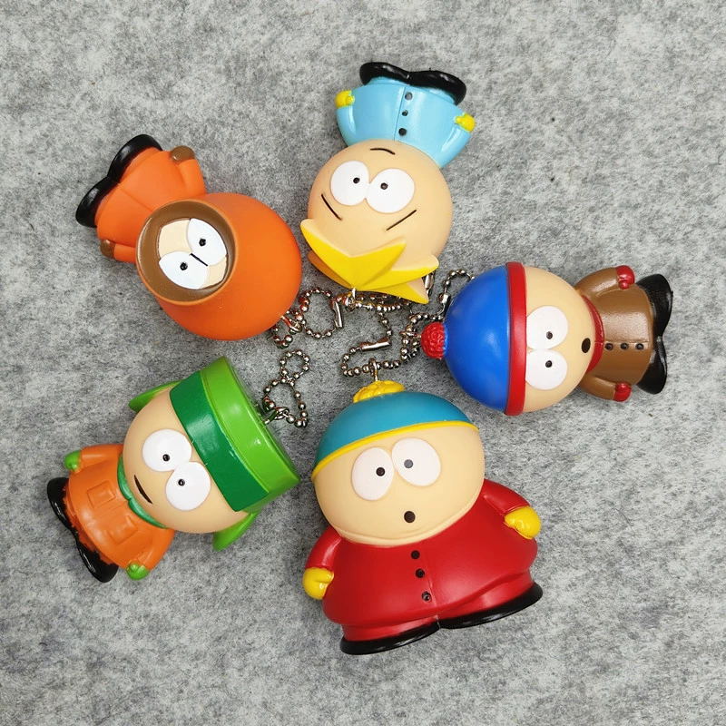 Набор фигурок (South Park) серия 1 — 5 шт. мини-фигурки на торпеду, 5–7 см