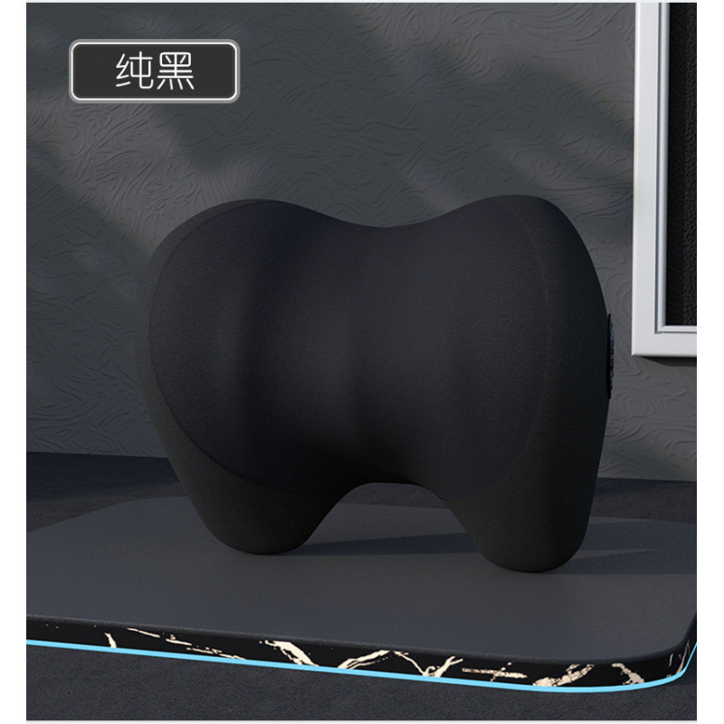 P080 pure black headrest