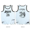 6061-1#[Black Border] Hand-painted Lakers O'Neal No. 34 vest