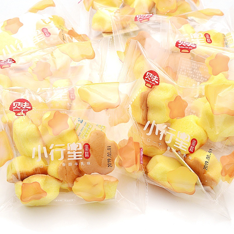 贝夫小行星蛋糕儿童营养早餐整箱网红鸡蛋糕宝宝糕点一口小面包