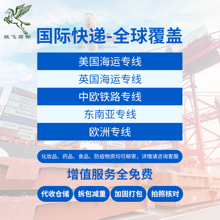 欧洲中欧英国美国东南亚FBA双清到门全球跨境国际物流快递专线