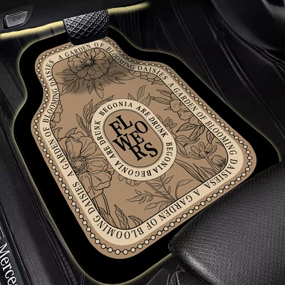 Universal Foot Pad, Non-Slip and Dirt-Resistant, Women's Car - front-row-x1-piece-of-diatom-mud-t3166
