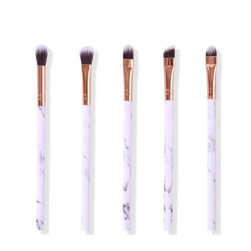 10支大理石纹化妆刷整套