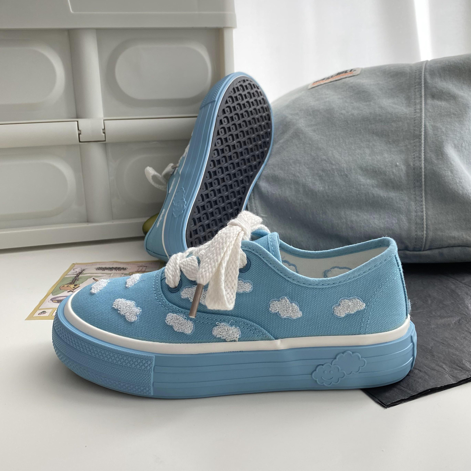 Damen-Basketballschuhe, Wanderschuhe, Turnschuhe, Mesh-Leinen, leicht zu reinigen, rutschfeste Schuhe_voghion.com