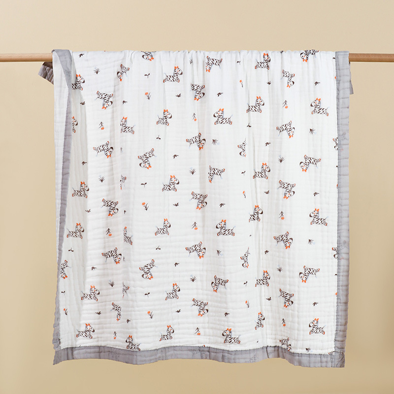 Six -layer wide edge zebra jungle
