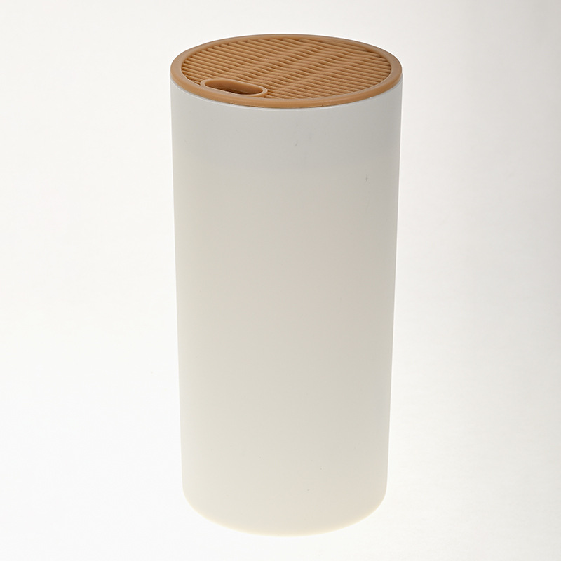 Hermoso soporte de cuchillos con afilador de cuchillos, estante de almacenamiento impermeable, estante de almacenamiento de escritorio, asiento de cuchillos de cocina