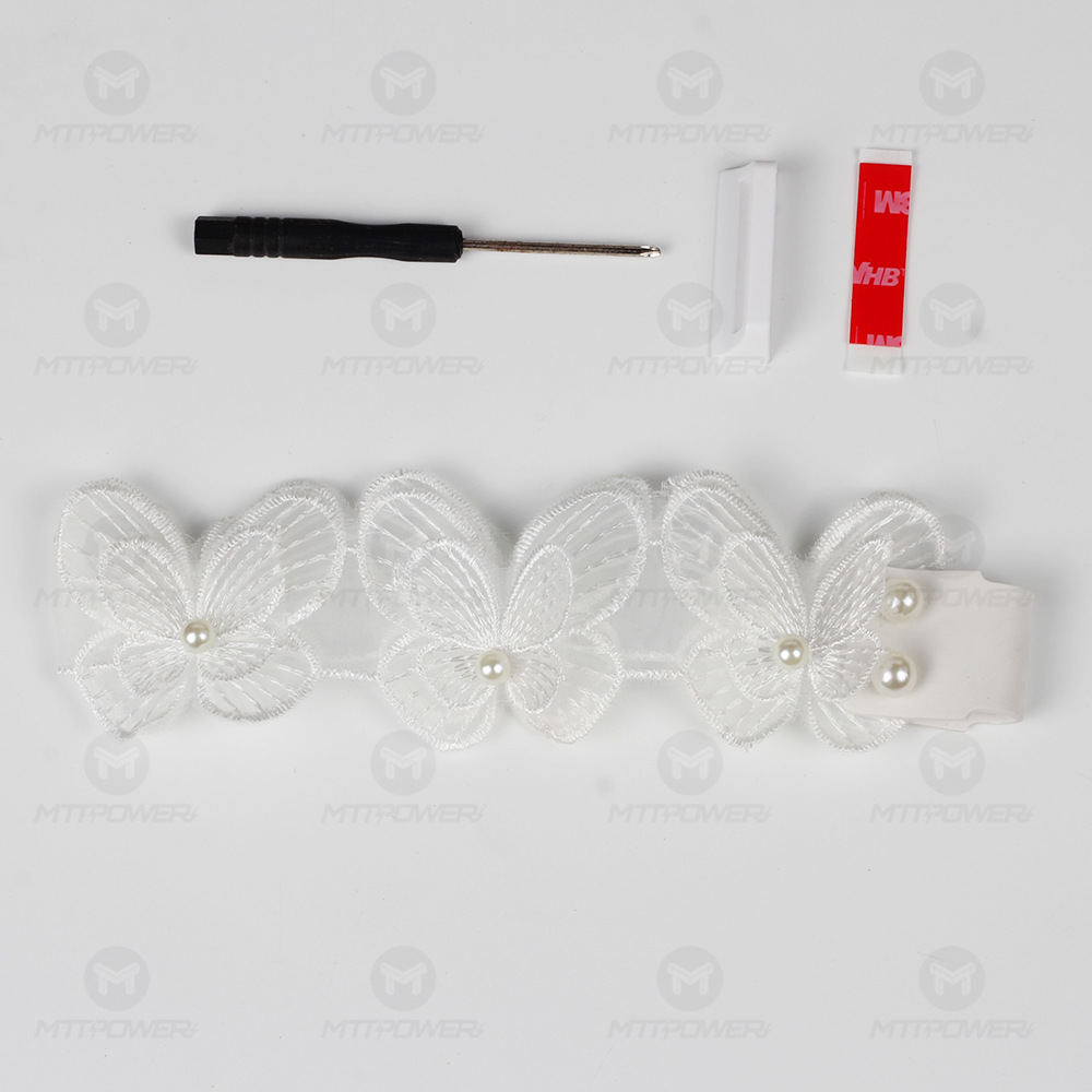Caballos de teclado de encaje con hebilla teclado decorativo hecho a mano accesorios de teclado wootingATKDIY universal transfronterizo