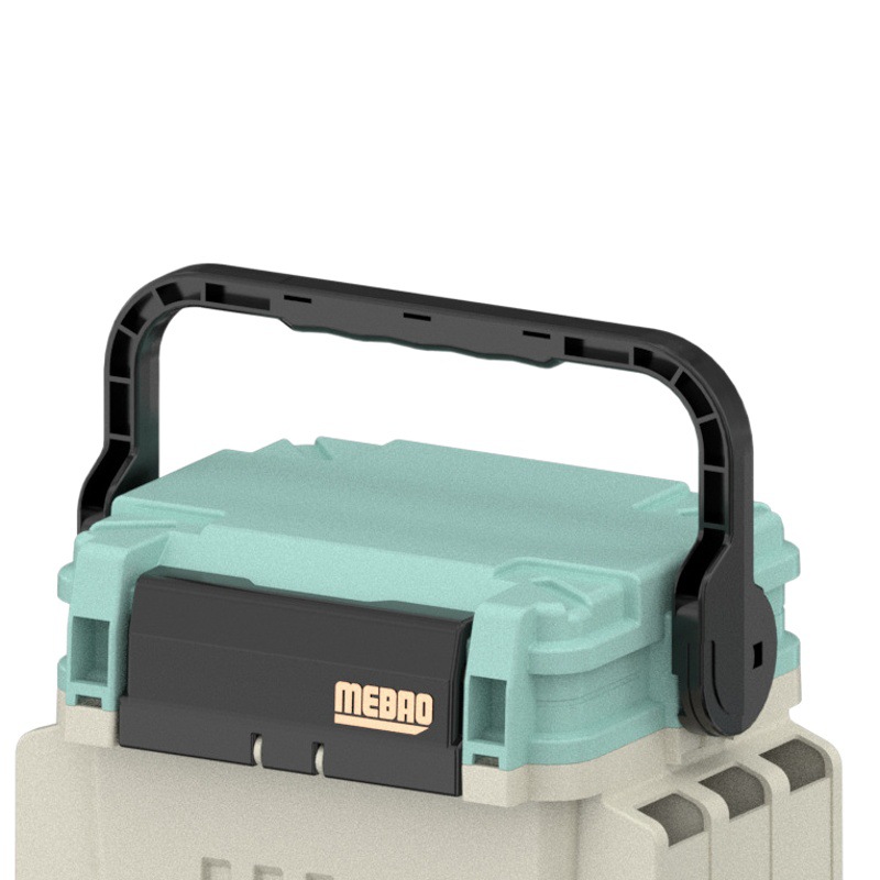 Mingbang Luya nueva caja de pesca al aire libre conveniente pequeño 705 caja de herramientas de doble capa caja de pesca de almacenamiento Luya al aire libre