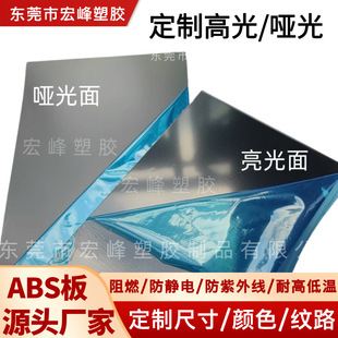 Black matte HIPS board UV printing advertising display board off-white hips sheet silk screen sub-matte film