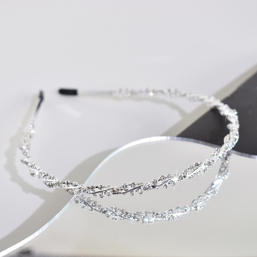 100g Weight Hair Band Hair Accessories Type 1 Piece Quantity Date, Tea Party Occasion Artificial Crystal Material Butterfly, Bow Knot Pattern All Seasons Season Women's Gender Princess, Shiny Style Princess Shiny Women's Butterfly Bow Knot Artificial Crystal Hair Band 9
