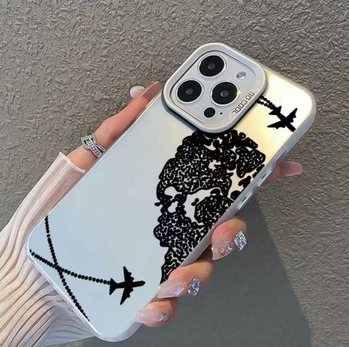 Nuevo avión transfronterizo para iPhone 16 funda para teléfono móvil Apple 15promax/14/13pro/12 Europa y América 11