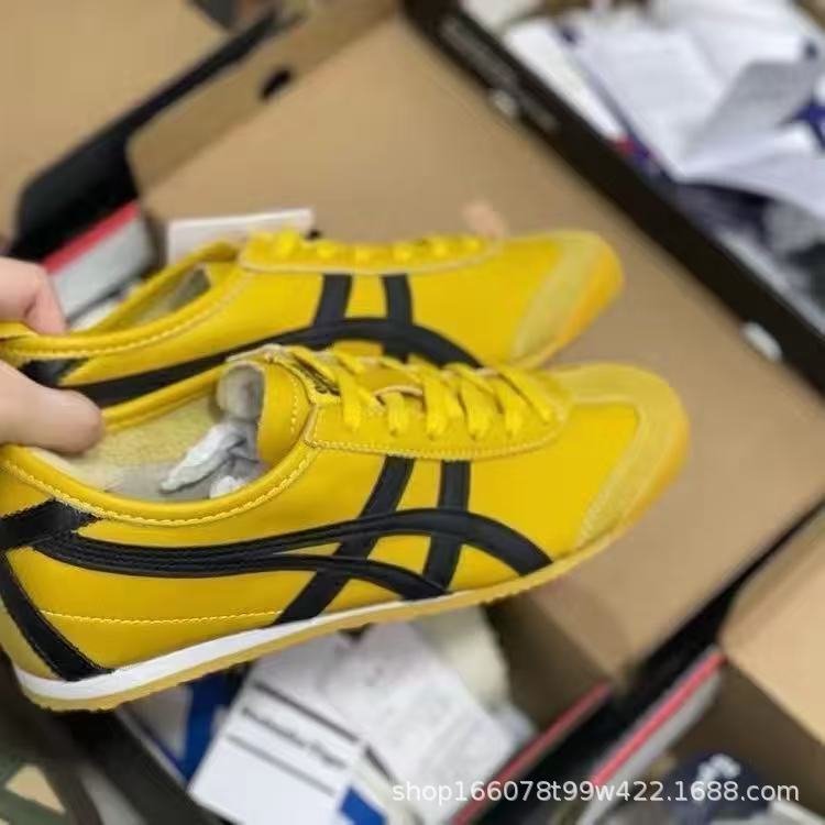 莆田纯原鬼经典鬼冢虎Tiger巴斯光年李小龙复古男女休闲一脚蹬板|undefined