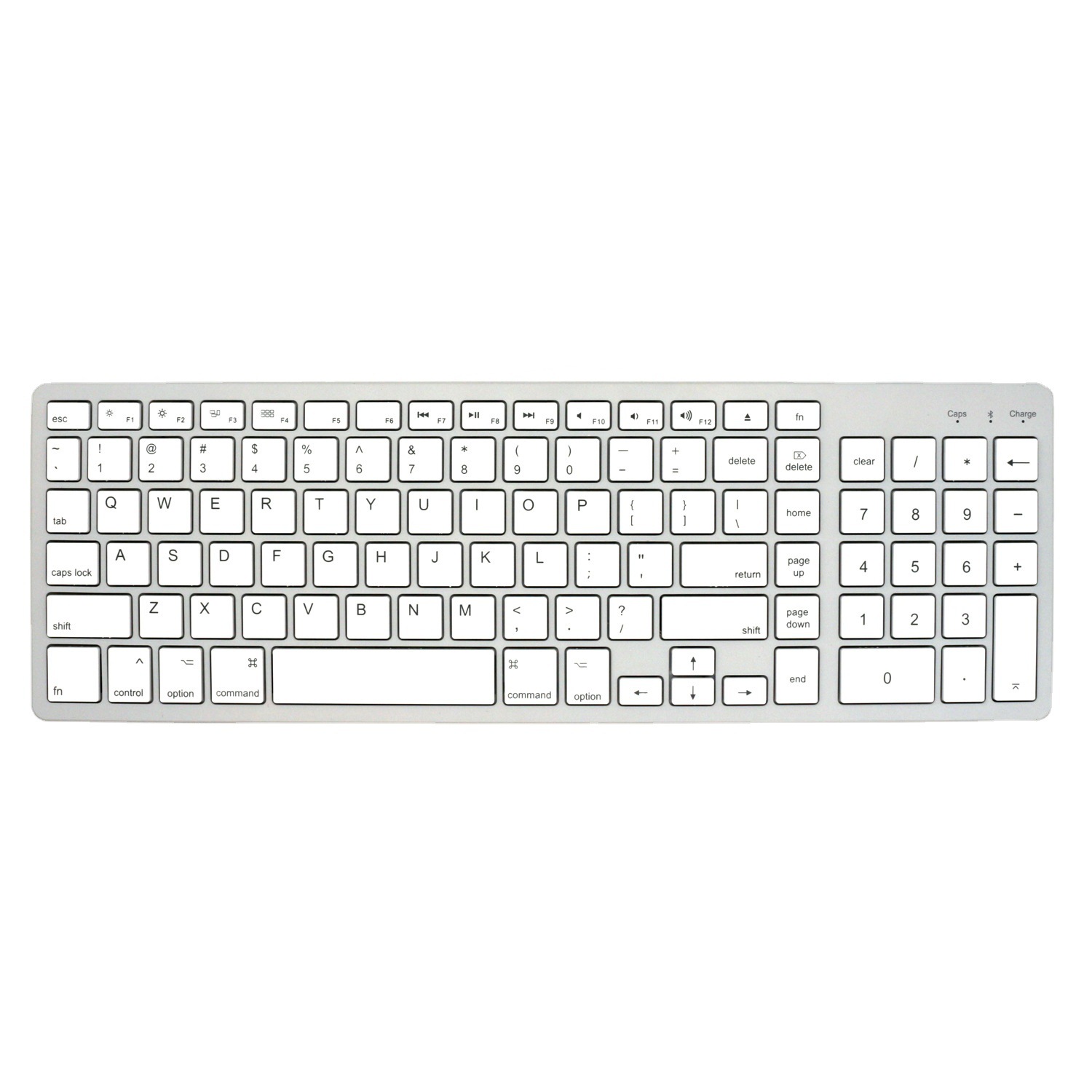 OS teclado del sistema para Macbook Air iMac fruta plana MAC teclado Bluetooth teclado inalámbrico