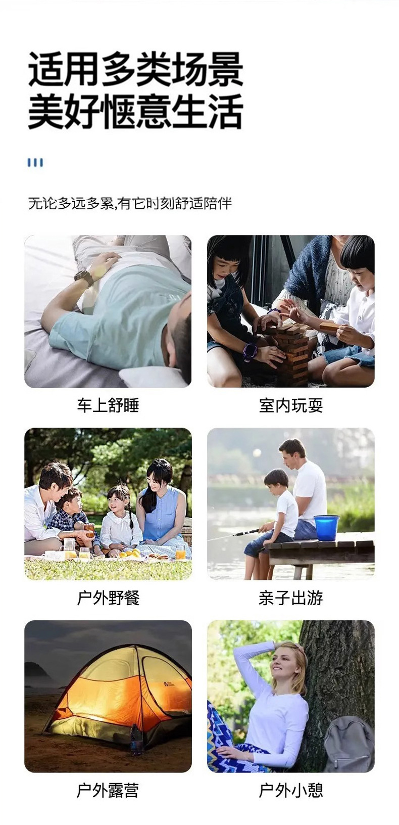 Tesla Model Y Camping Sponge Bed Rear Seat Sleeping Model 3 Car Inflatable Bed Trunk Travel Nap