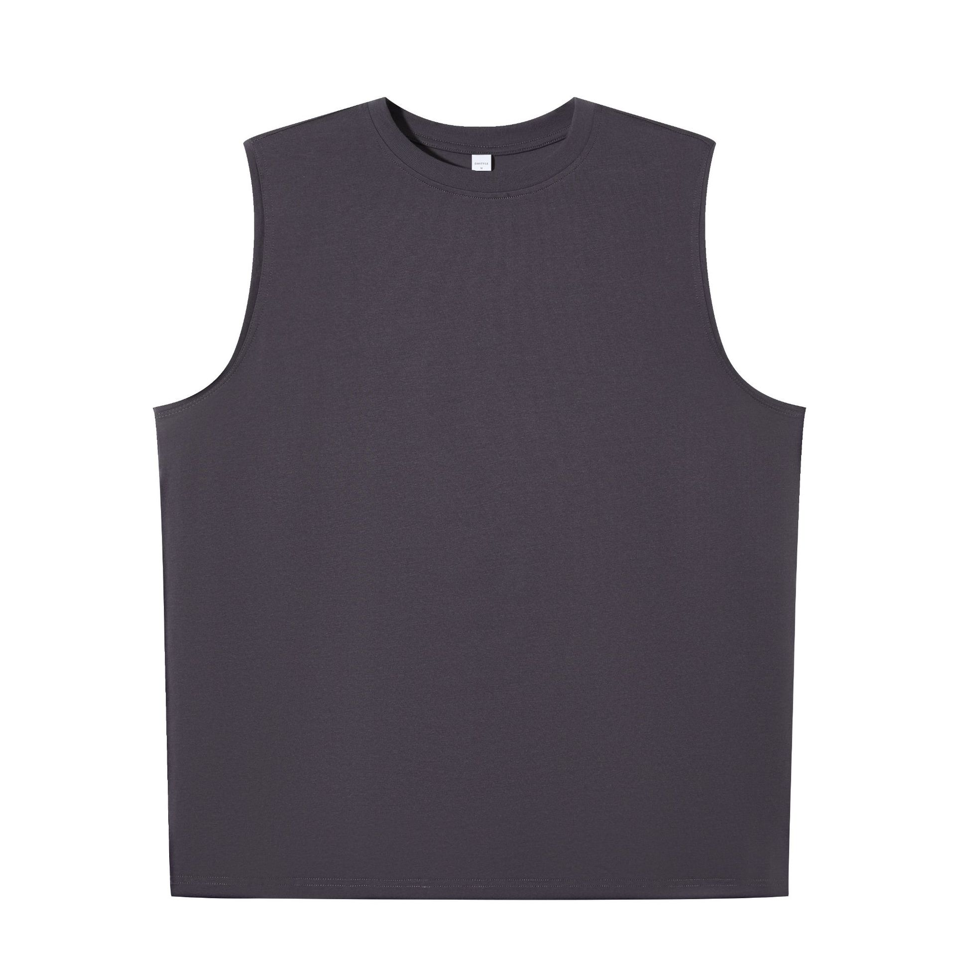 Camiseta sin Mangas para Hombre de Algodón Peinado Deportiva Casual