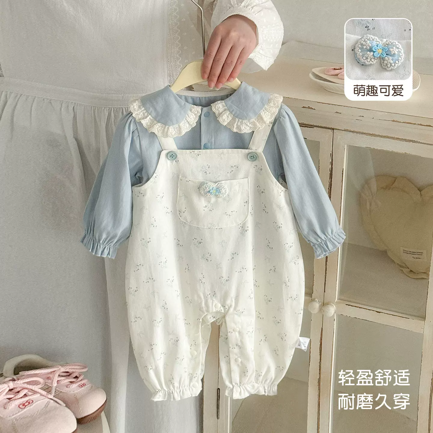 2026春季新款洋气女小童两件套小月龄女宝宝童装女童春装卫衣套装
