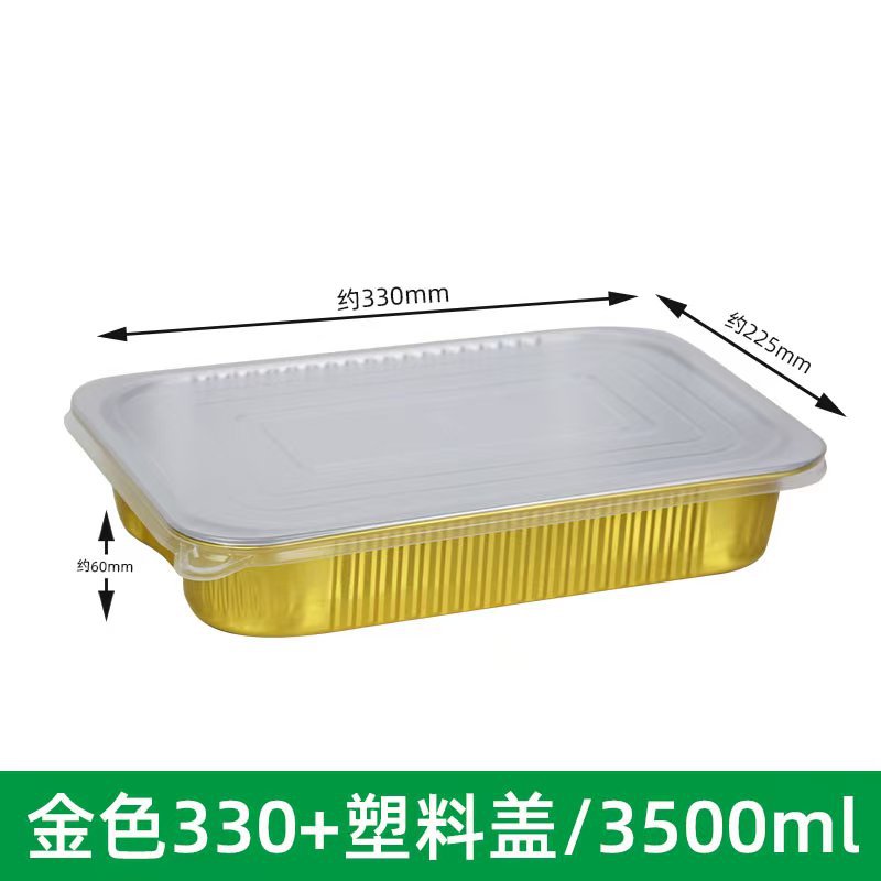 Cena especial caja de lata fiesta picnic camping plato de comida desechable grueso grande pastel de frutas plato de comida cocinada