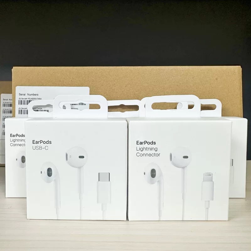 Подходит для мобильных телефонов Apple, оригинальные внутриканальные наушники 14 15 с плоскими наушниками, высокое качество звука