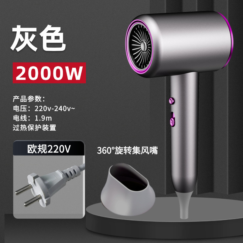 国境を越えたヘアドライヤー家庭用寮冷熱風マイナスイオンネット赤大出力ギャラリー電気ブローメーカー卸売り|undefined