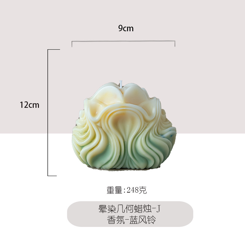 Ventas transfronterizas calientes de diseño de vela vela de incienso decoración de joyas de textura alta mano regalo explosivo al por mayor