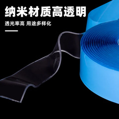 萬能納米藍膜雙面膠強力膠帶插排路由器牆上膠布固定器高粘透明免