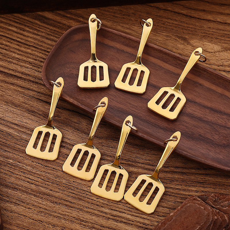 Lol League of Legends Golden Shovel Battle Pendant Golden Shovel Keychain Metal Pendant Golden Shovel Keychain