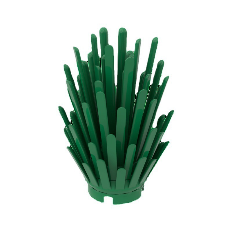[1KG minimum order] cross-border MOC building blocks compatible with Lego 6064 plants weeds shrubs 2x 2x 4 building blocks accessories