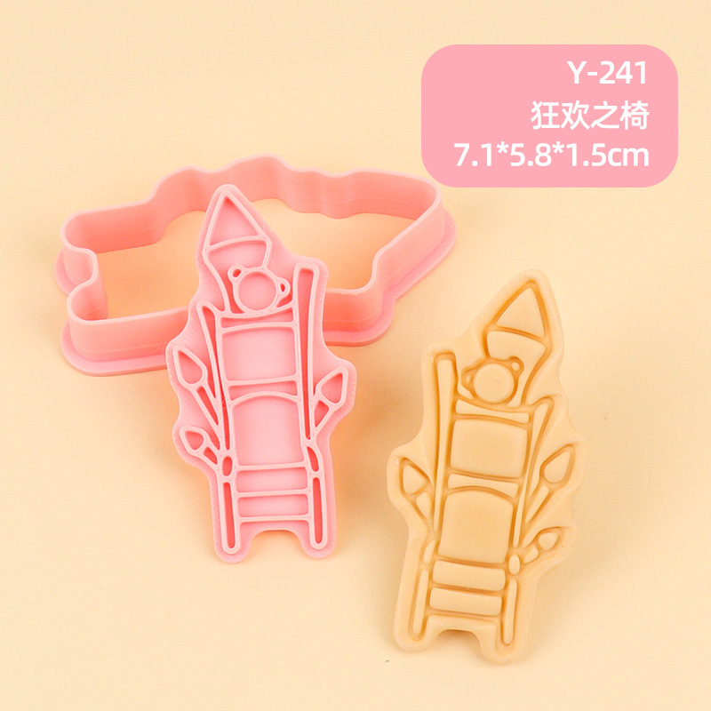 Juego de Moldes para Galletas 3D Personajes de Anime de Plástico para Repostería image 75